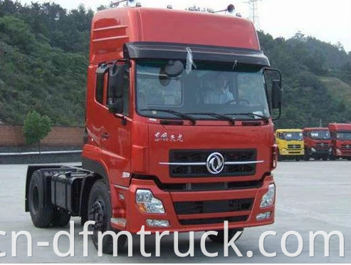 Cina Dongfeng Diesel 4x2 Traktor truk dCi350hp Emisi 4 Z F gearbox